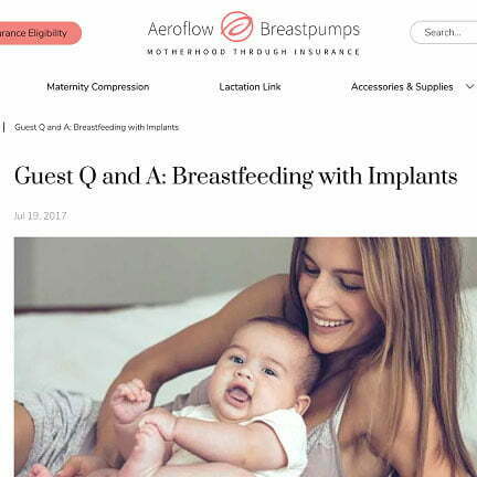 Q and A with Dr. Emily Kirby - Breastfeeding with Implants