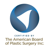 Certified by the American Board of Plastic Surgery Inc.